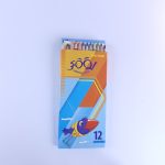 لوکي مداد رنگي 12 رنگ جعبه مقوايي - Image 5
