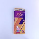 لوکي مداد رنگي 12 رنگ جعبه مقوايي - Image 4