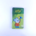 لوکي مداد رنگي 12 رنگ تخت فلزي - Image 3