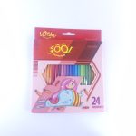 لوکي مداد رنگي 24 رنگ جعبه مقوايي - Image 5