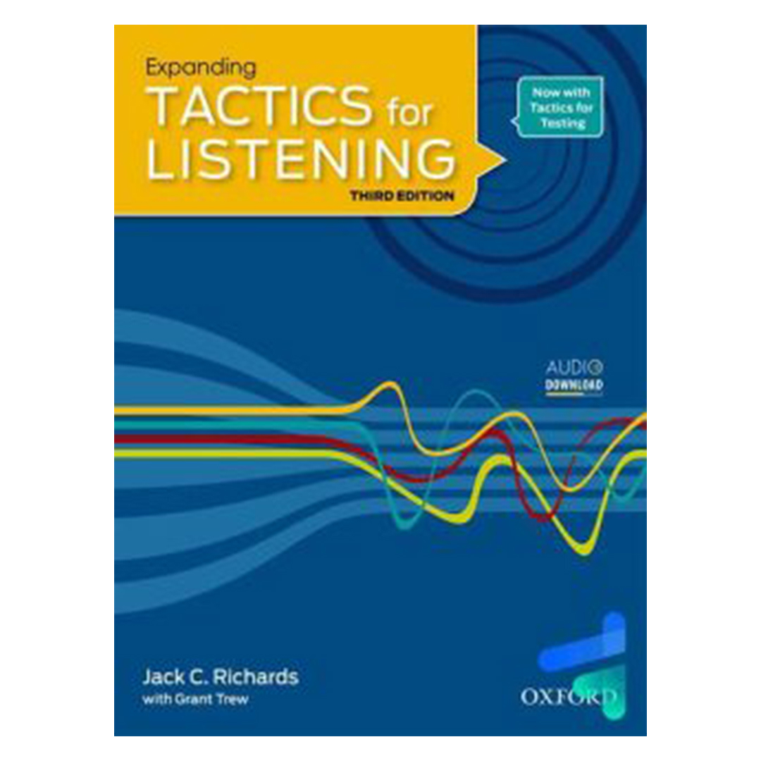 expanding Tactics for Listening Third Edition اکسپندینگ تکتیس فور لیسنینگ ویرایش سوم کتاب زبان expanding Tactics for Listening Third Edition اکسپندینگ تکتیس فور لیسنینگ ویرایش سوم - Image 1