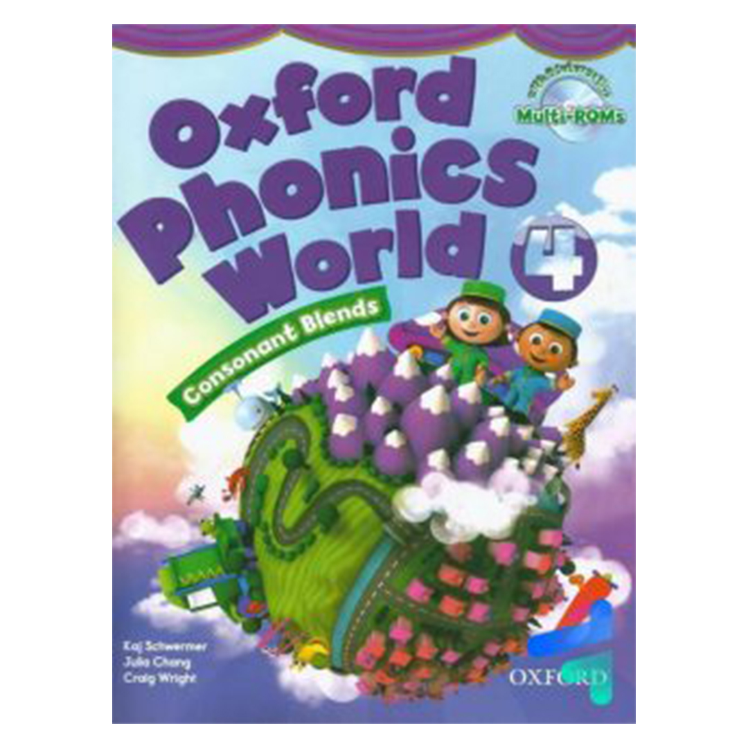 آکسفورد فونیکس ورلد Oxford Phonics World 4 Consonant Blends کتاب زبان آکسفورد فونیکس ورلد Oxford Phonics World 4 Consonant Blends - Image 1