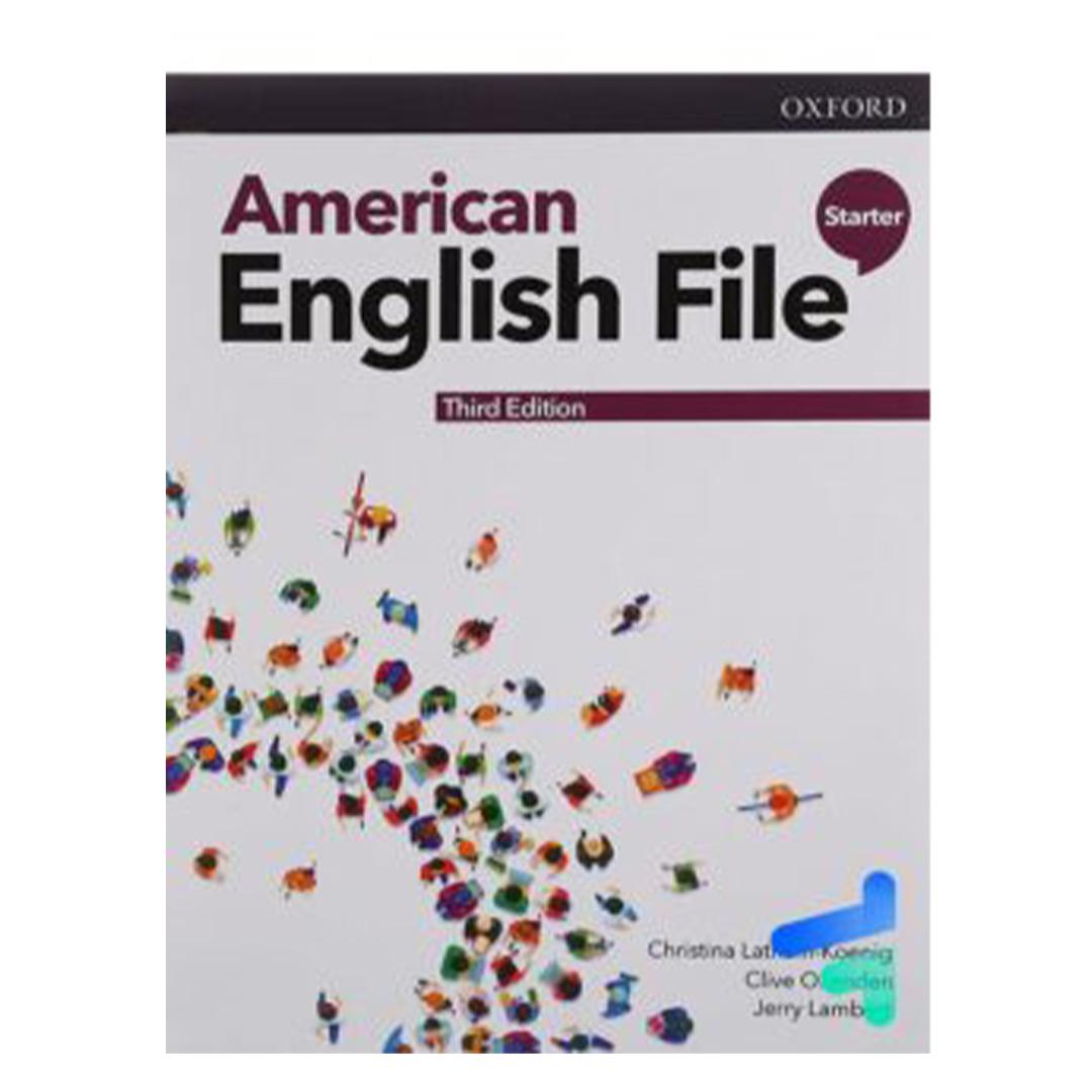 American English File Starter امریکن انگلیش فایل استارتر کتاب زبان American English File Starter امریکن انگلیش فایل استارتر - Image 1