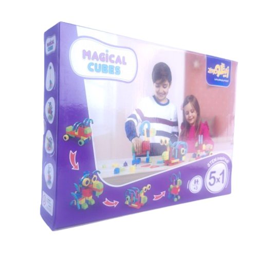 بازی زینگو مدل مکعب های جادويی 58 قطعه 1*5